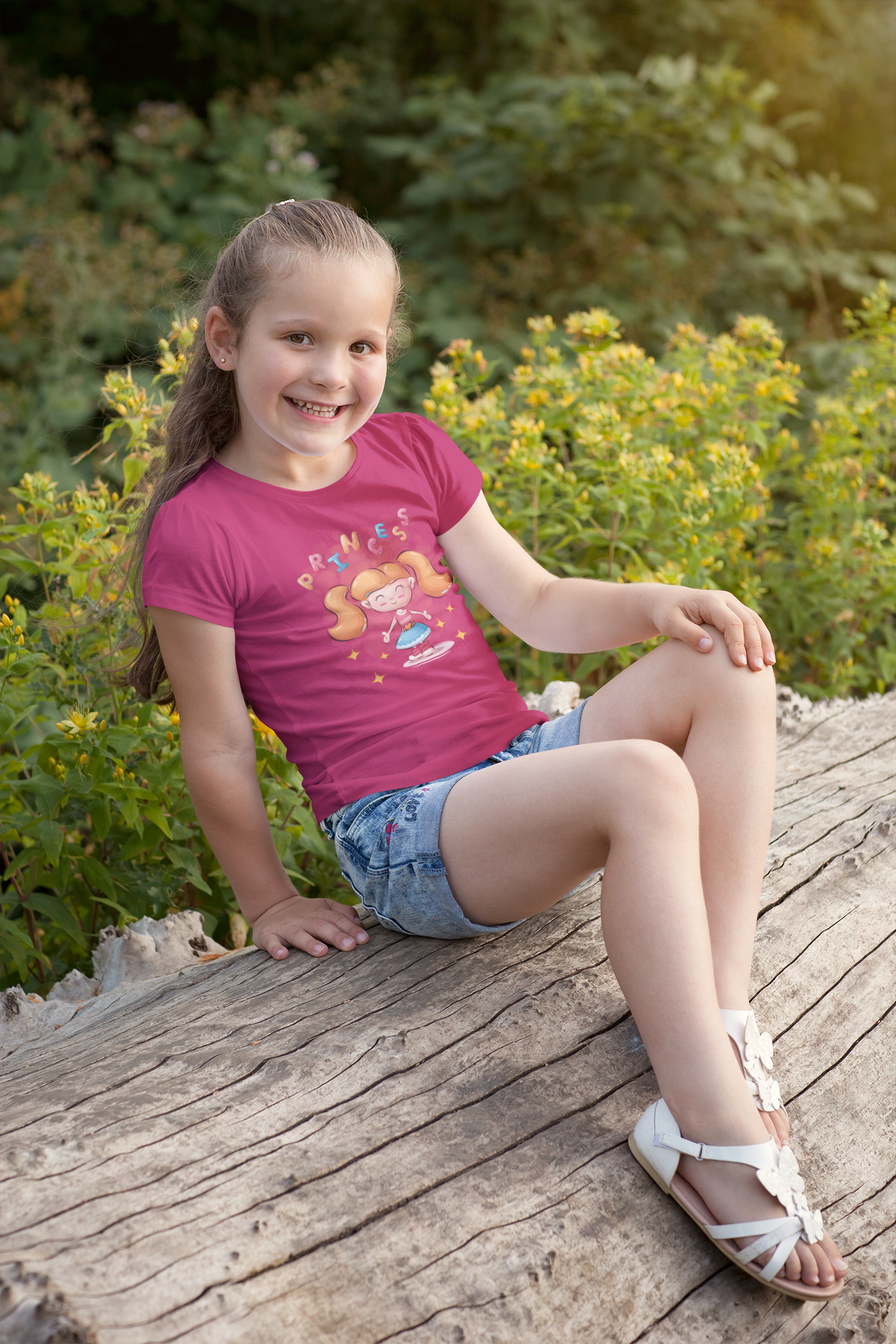PRINCESS SUMMER TSHIRT FOR GIRLS
