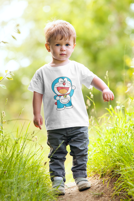 DOREMON SUMMER EDITION TSHIRT FOR TODDLERS