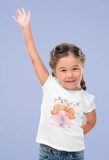 PRINCESS SUMMER TSHIRT FOR TODDLERS