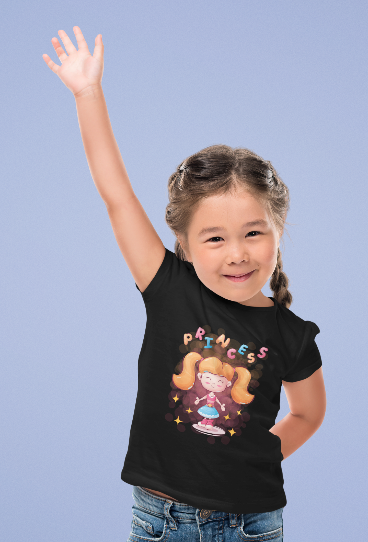 PRINCESS SUMMER TSHIRT FOR TODDLERS