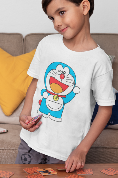 DOREMON SUMMER EDITION TSHIRT FOR YOUNG BOYS