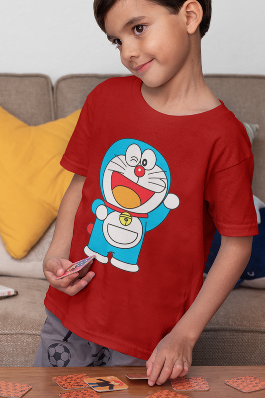 DOREMON SUMMER EDITION TSHIRT FOR YOUNG BOYS