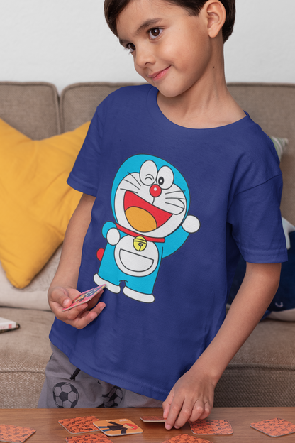 DOREMON SUMMER EDITION TSHIRT FOR YOUNG BOYS