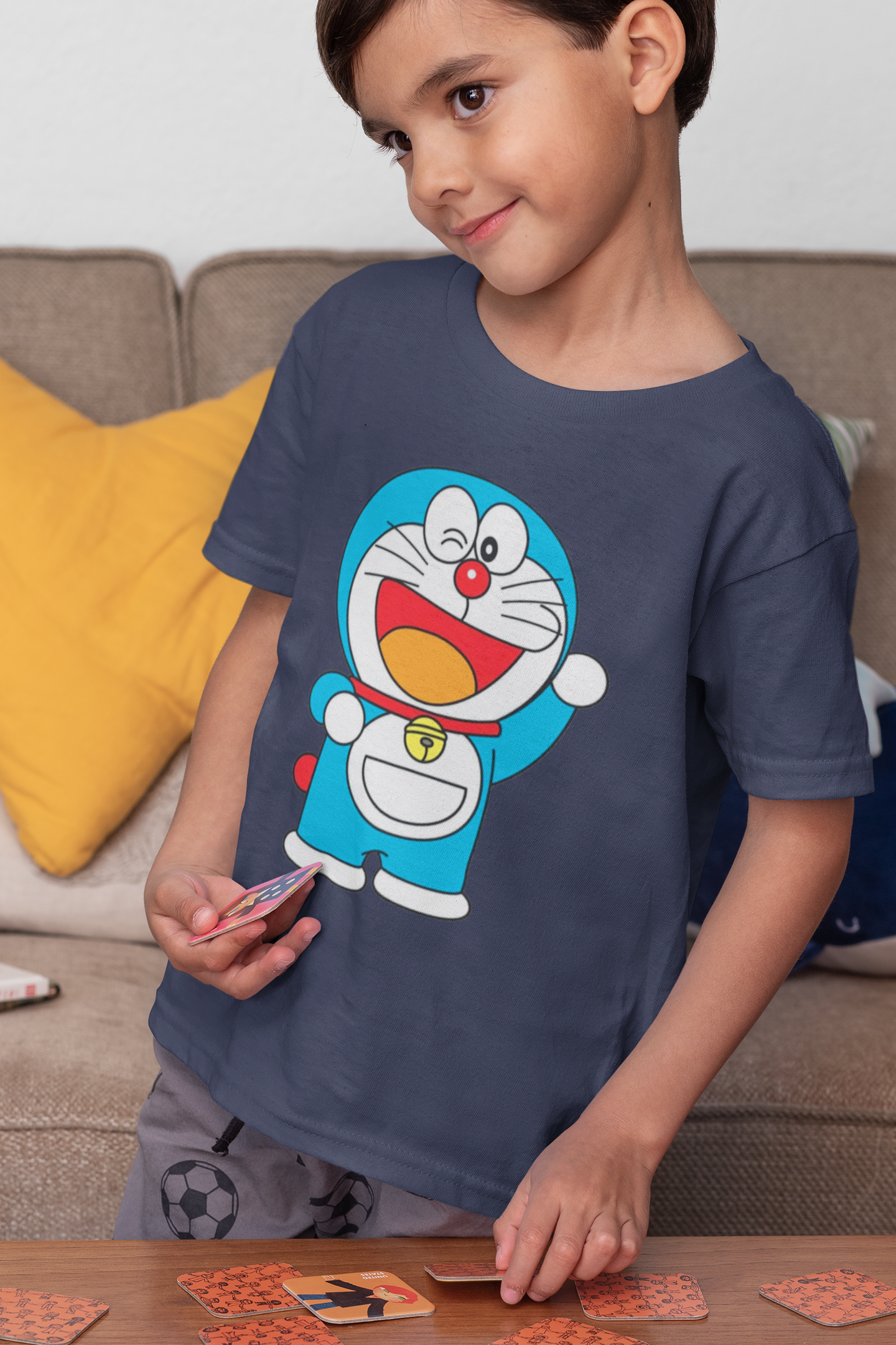 DOREMON SUMMER EDITION TSHIRT FOR YOUNG BOYS