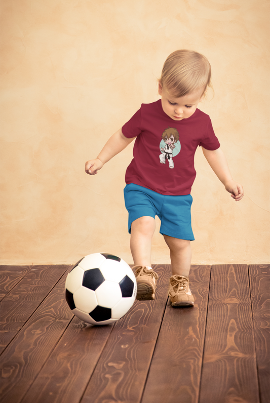 KARATE THEME T-SHIRT FOR TODDLERS AGE 1 - 4