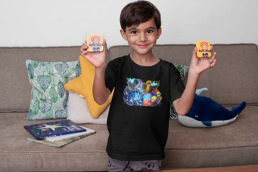 T-SHIRT FOR BOYS ANIME THEMED 5-13 YR OLD